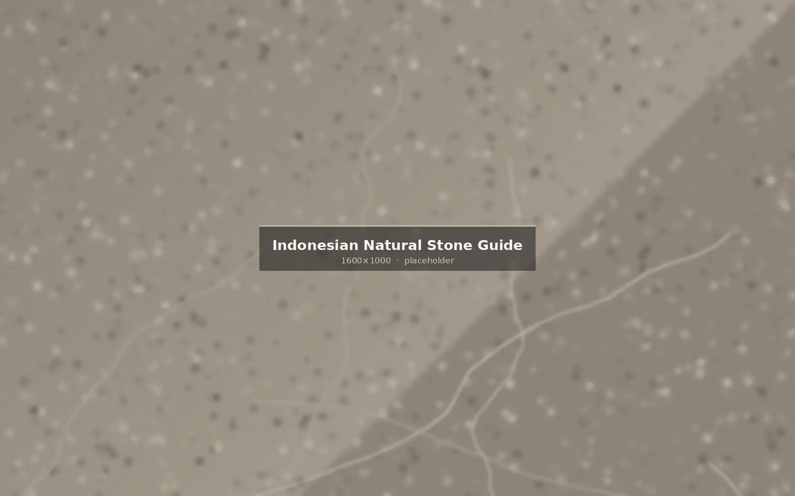 Range of Indonesian natural stone samples including green, black, grey, cream and buff varieties